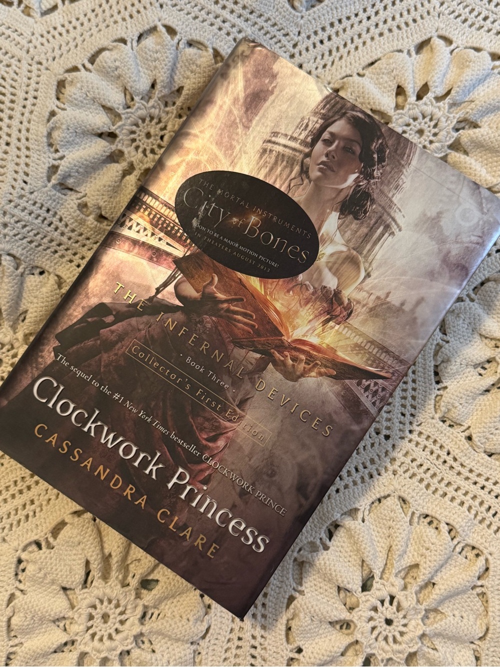 Collector’s First Edition of Clockwork Princess by Cassandra Clare
